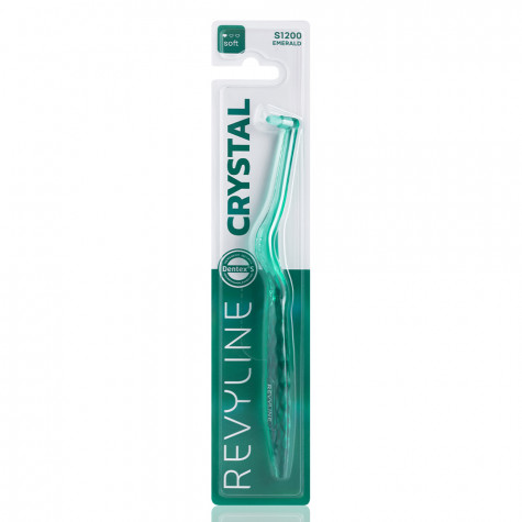 Зубная щетка Revyline S1200 Crystal Emerald, монопучковая